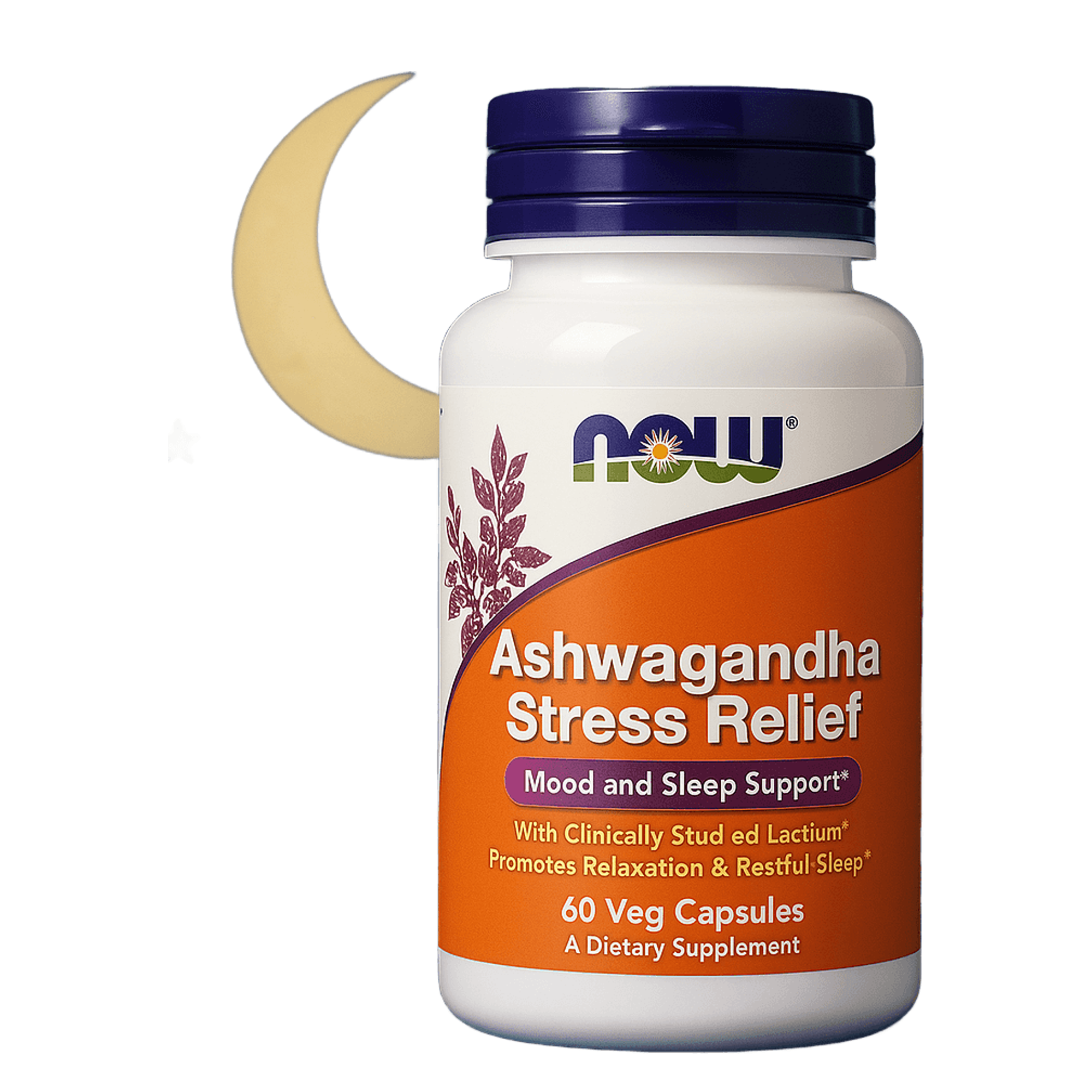 NOW ASHWAGANDHA Stress Relief 60 Caps