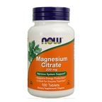 NOW CITRATO DE MAGNESIO 200mg 100 Caps