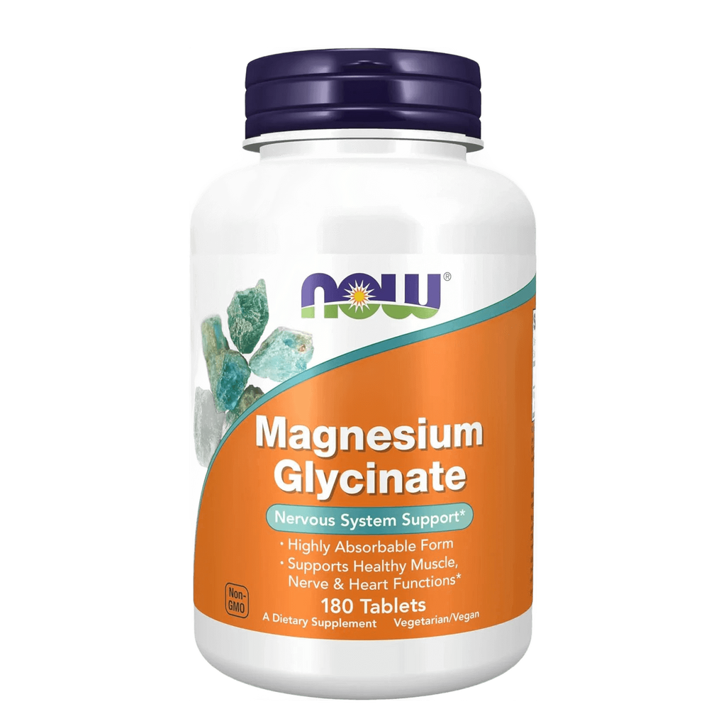 NOW GLICINATO DE MAGNESIO 180 tabs