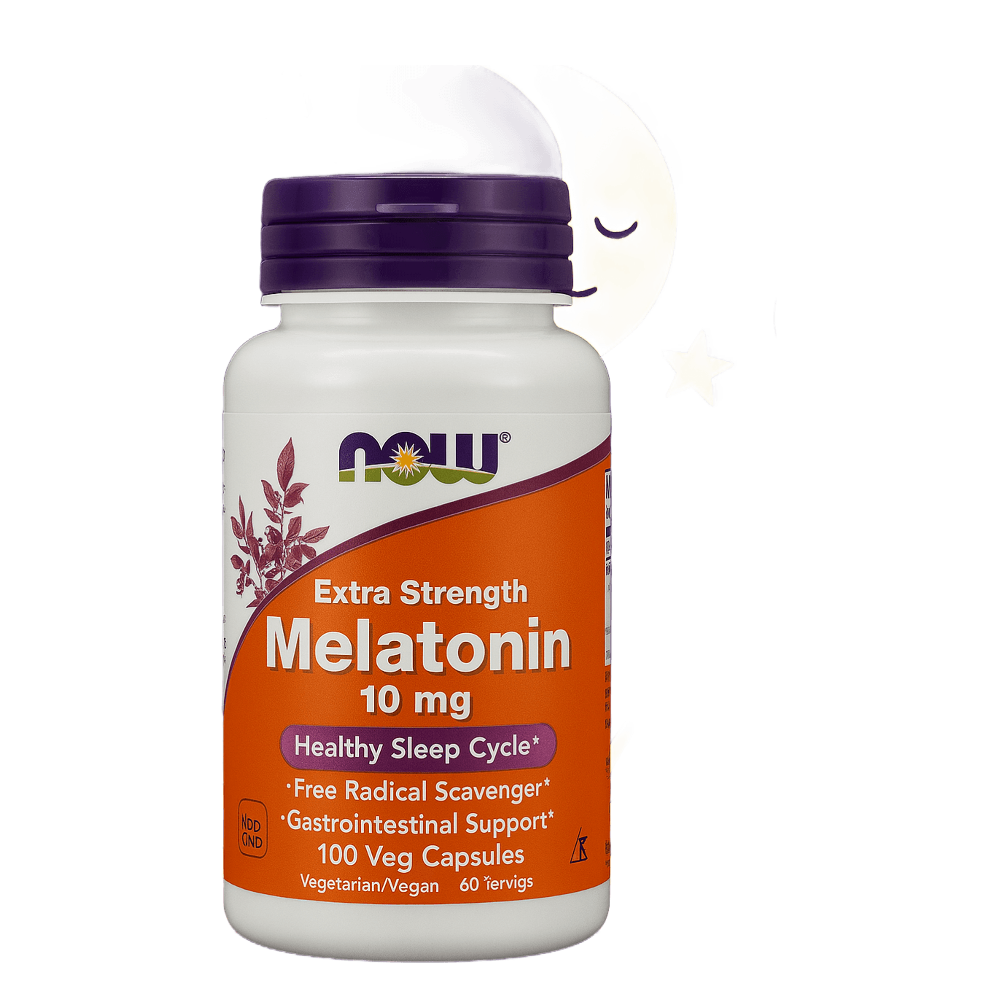 NOW MELATONINA 10mg 100 Caps