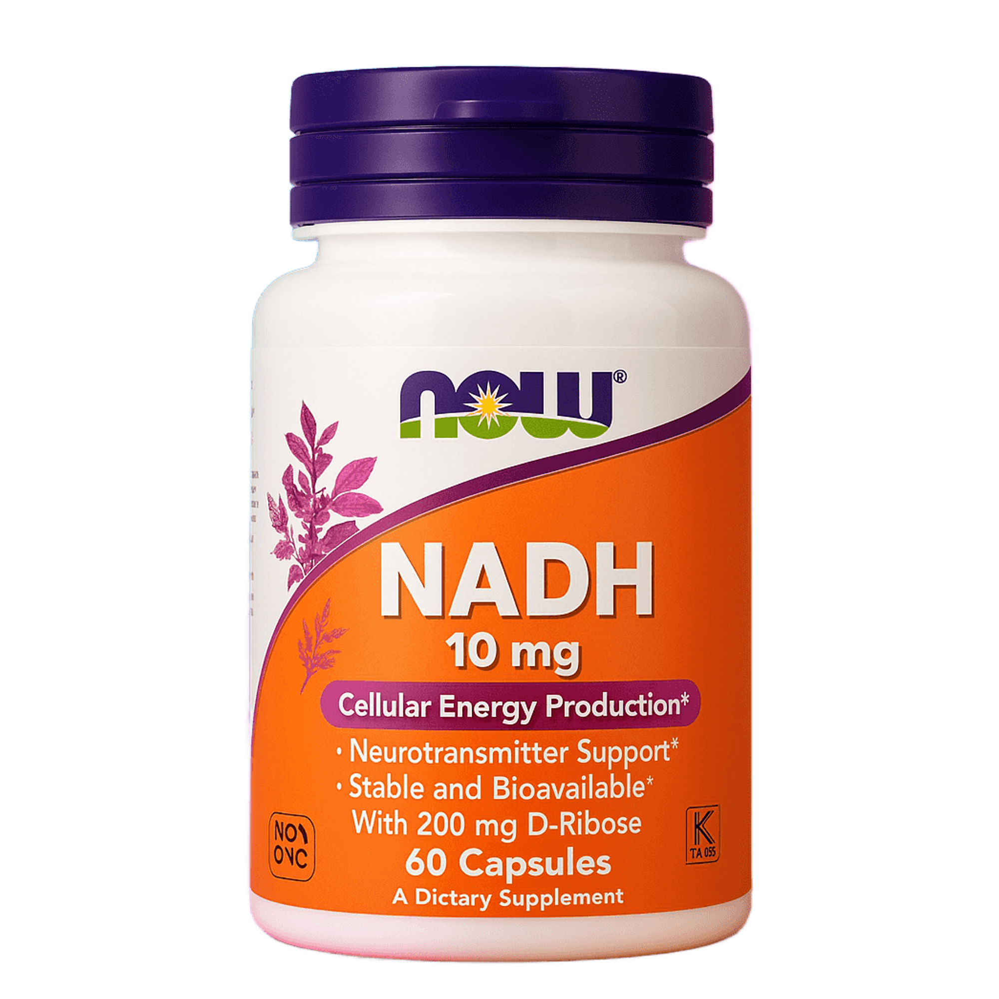 NOW NADH 10 mg Cellular Energy Production   60 Softgels
