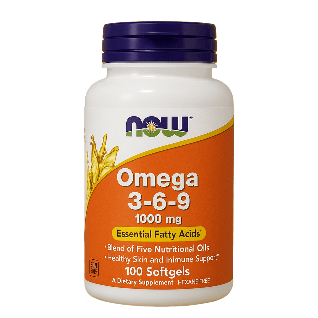 NOW OMEGA 3 6 9 1000 MG 100 SOFTGELS
