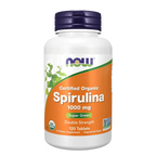 NOW SPIRULINA 1000 mg ORG 120 tabs