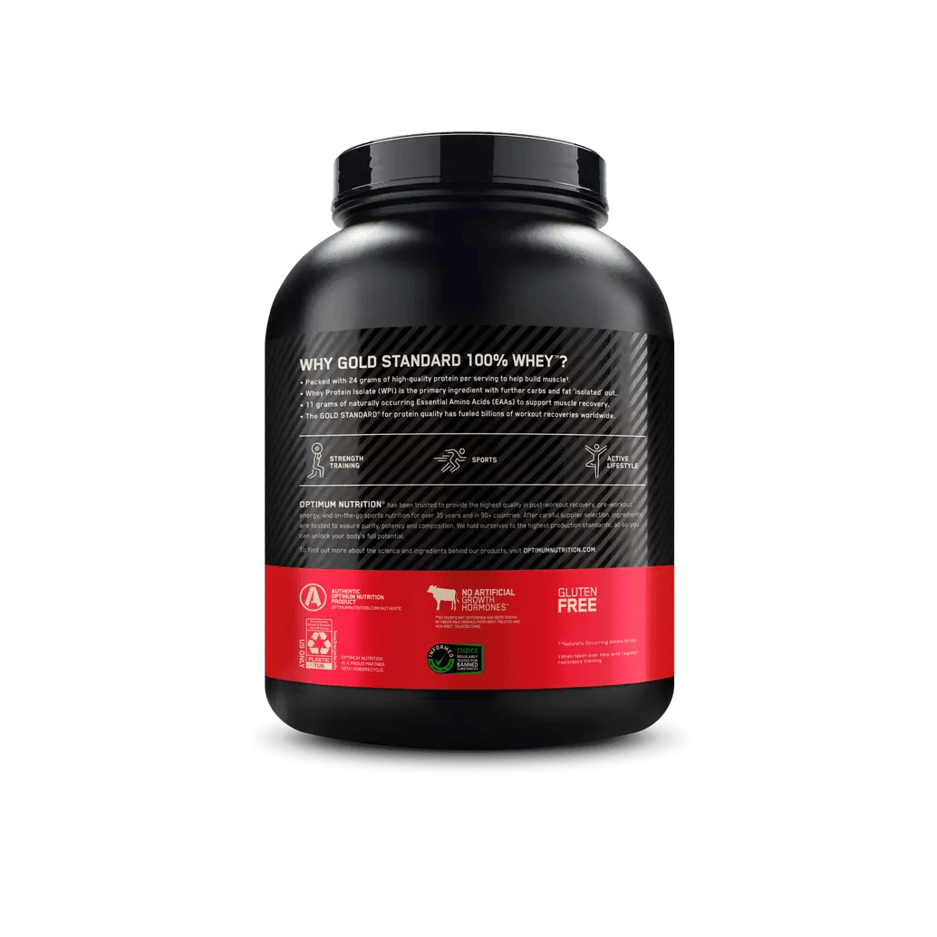 Proteína Optimum Nutrition 100% Whey Gold Standard 5 lb   Vainilla Ice Cream