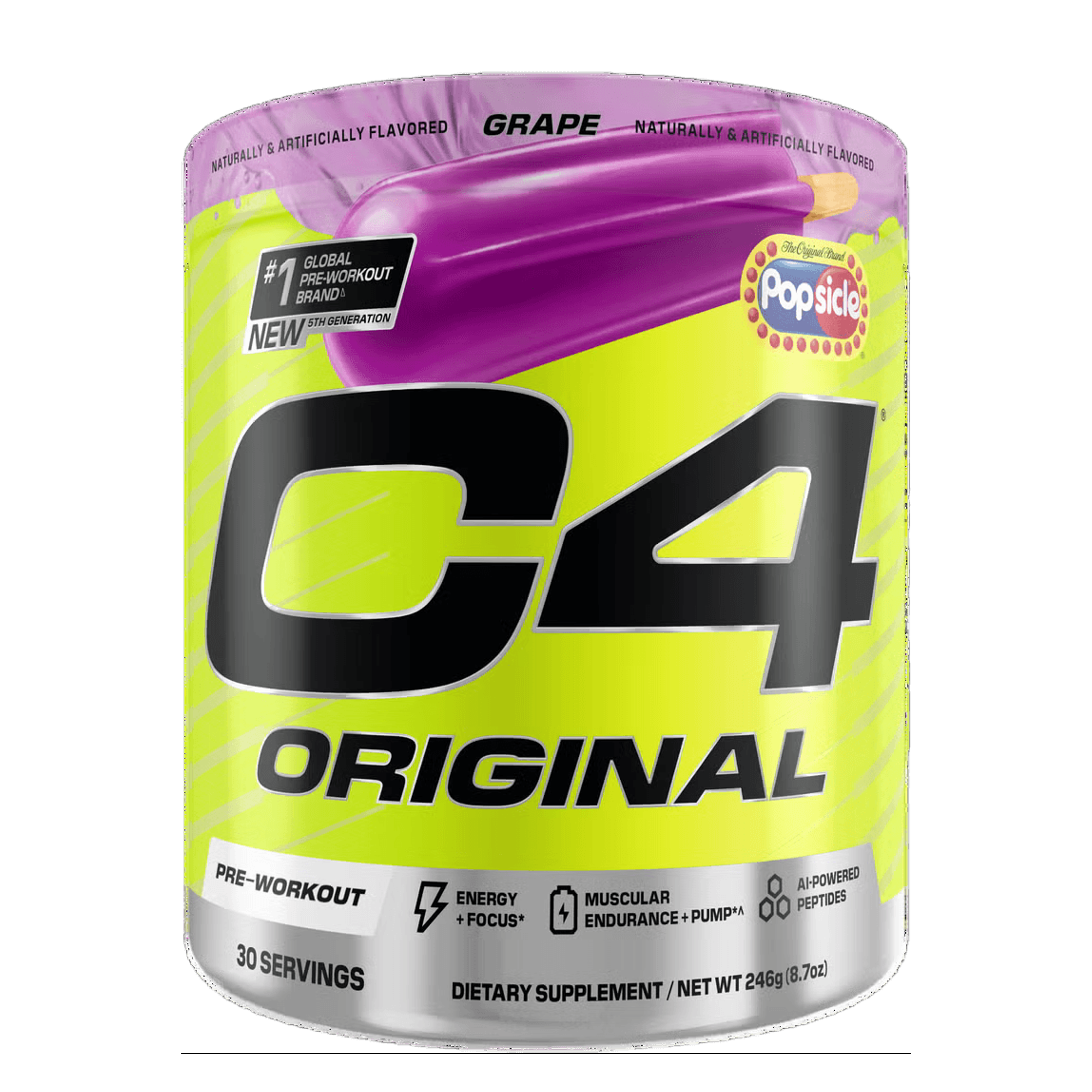 Pre Workout C4 Original   Grape   30 servicios