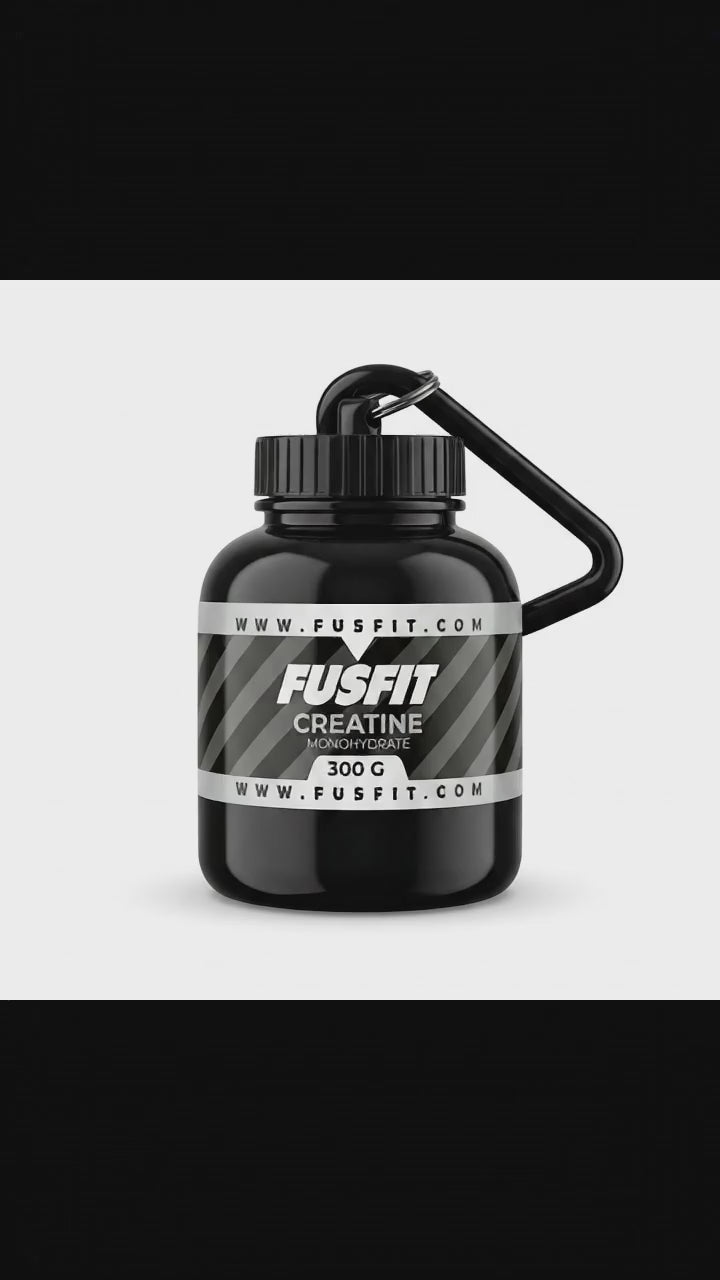 Mini porta suplemento FUSFIT Creatina — video