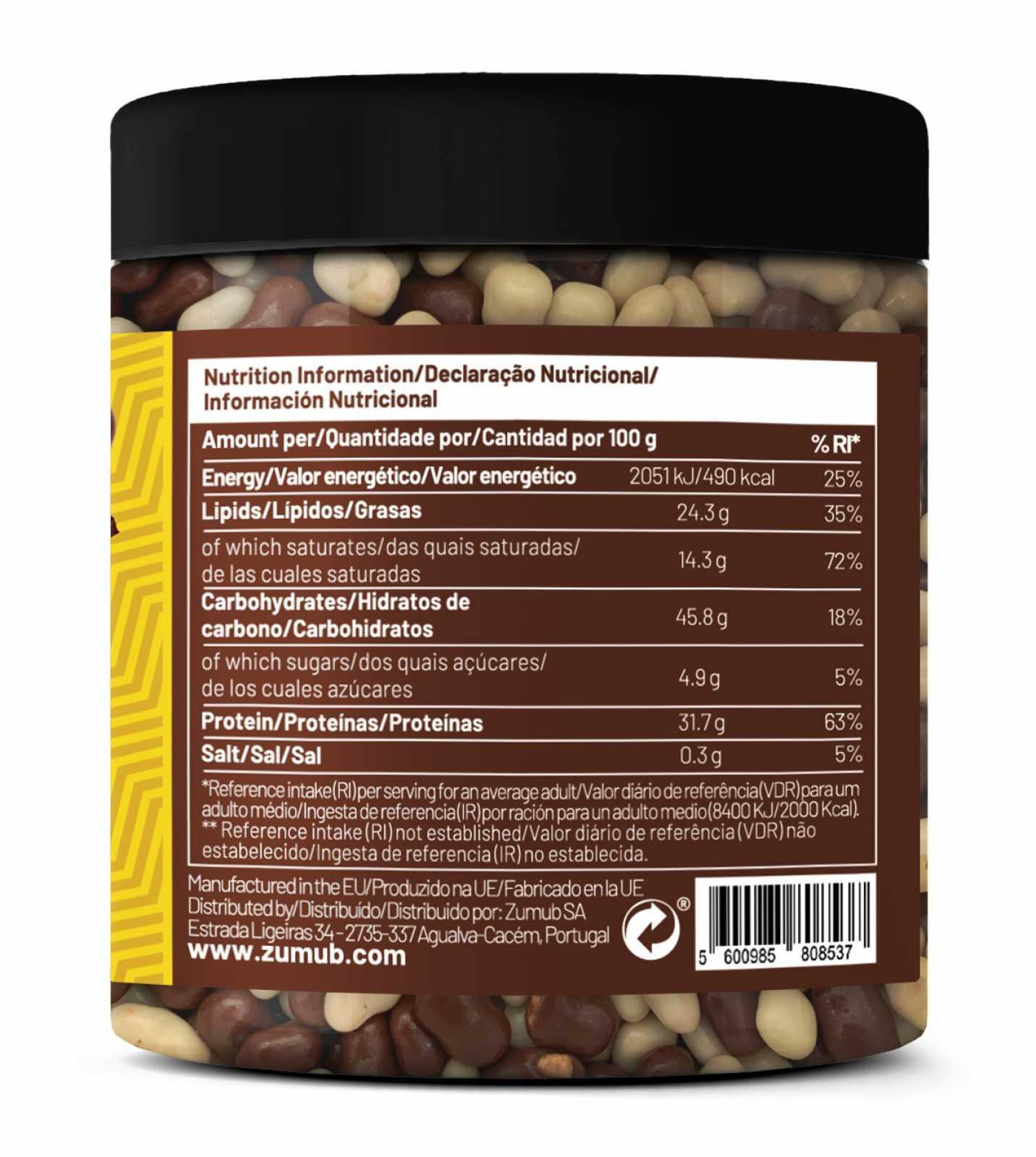 Zumub Crunchies de proteína Choco Mix 190 g