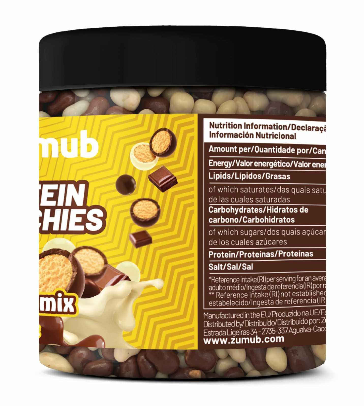 Zumub Crunchies de proteína Choco Mix 190 g
