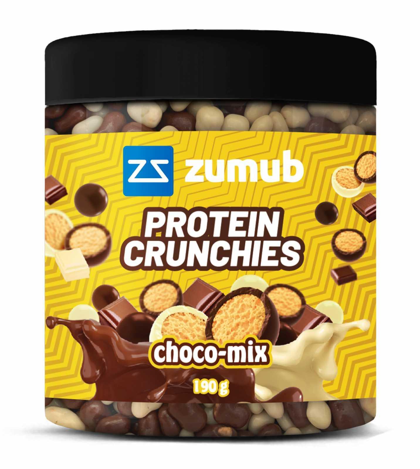 Zumub Crunchies de proteína Choco Mix 190 g