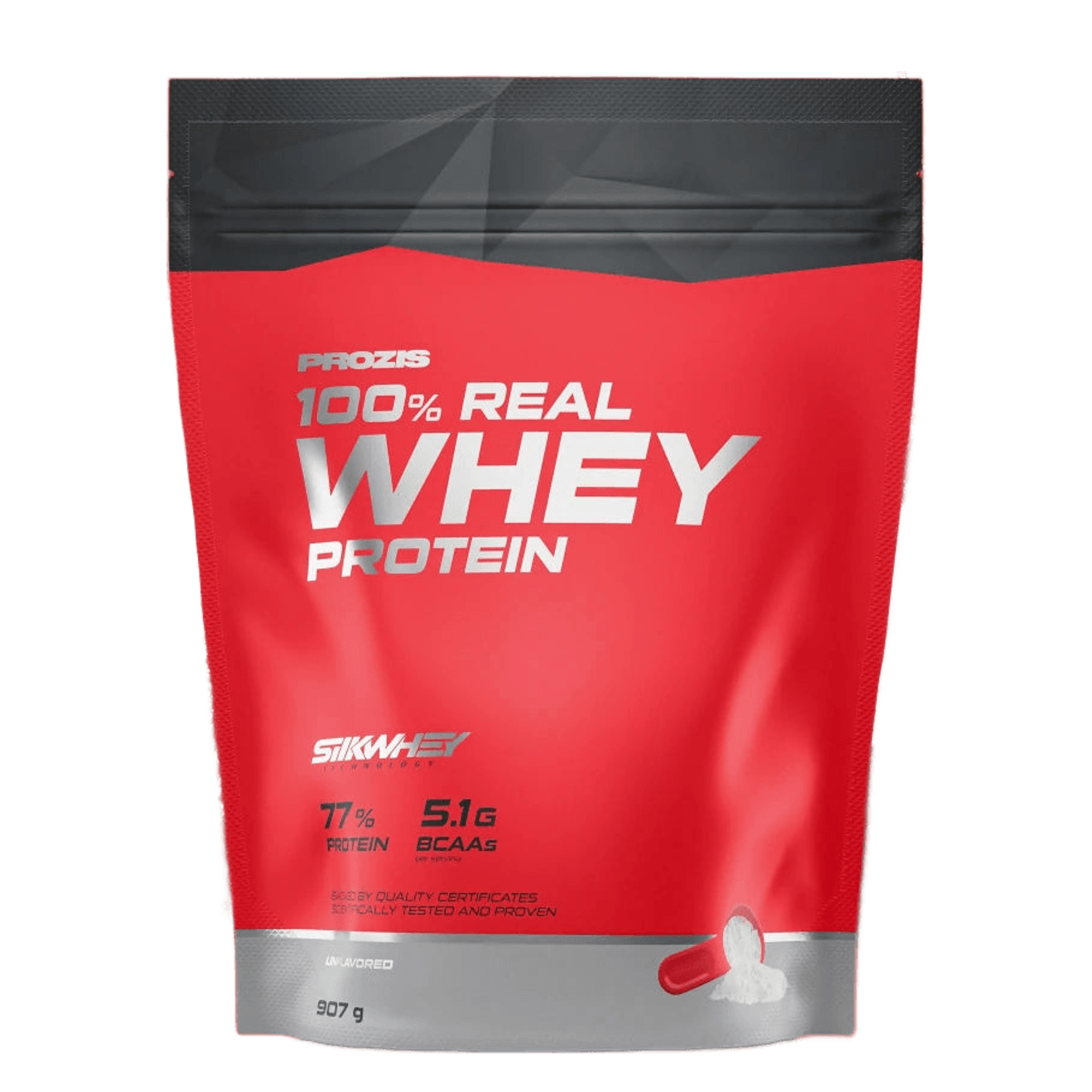 Proteína Prozis 100% Real Whey Protein 907g Sin Sabor