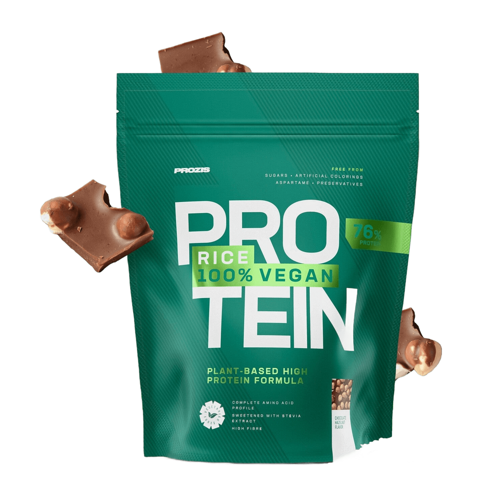 Prozis 100% Proteína de Arroz Chocolate - Avellana 700 g