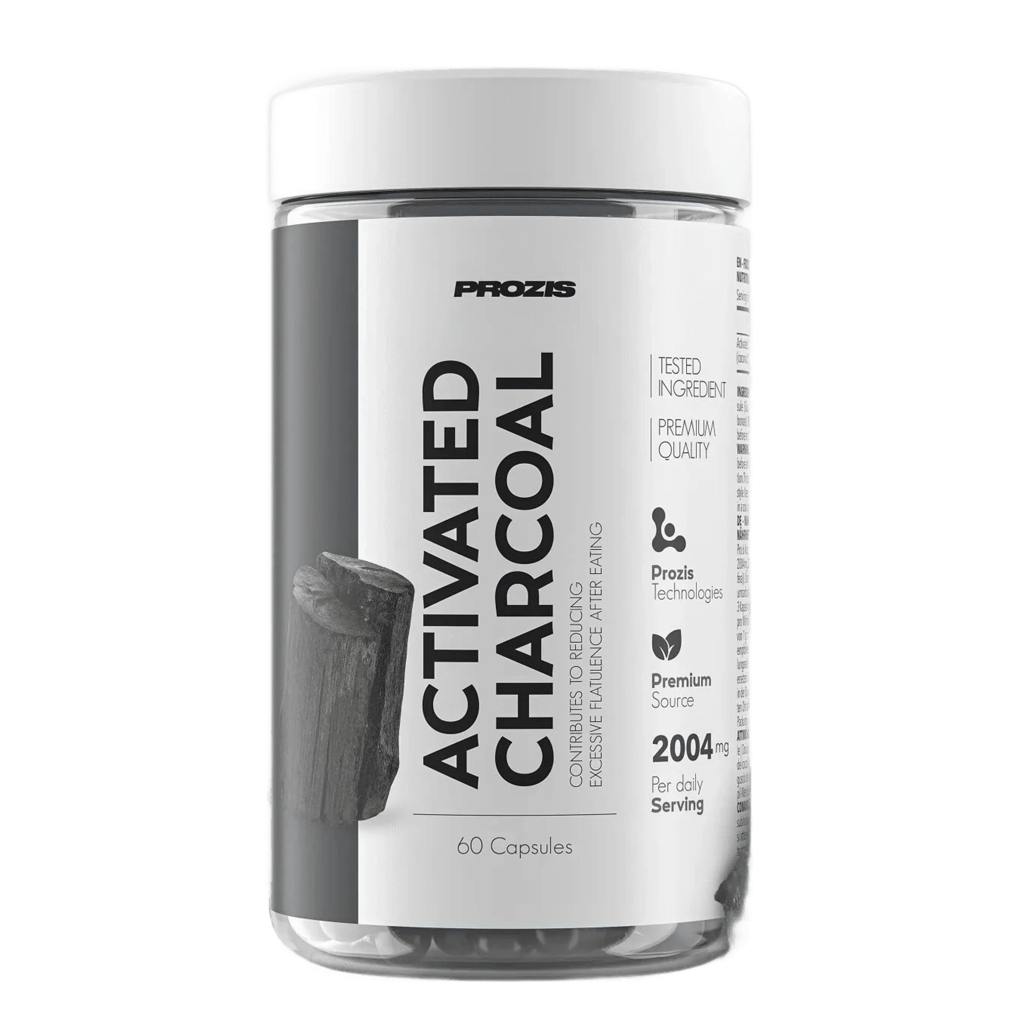 Prozis Carbón Activado  60 Capsulas