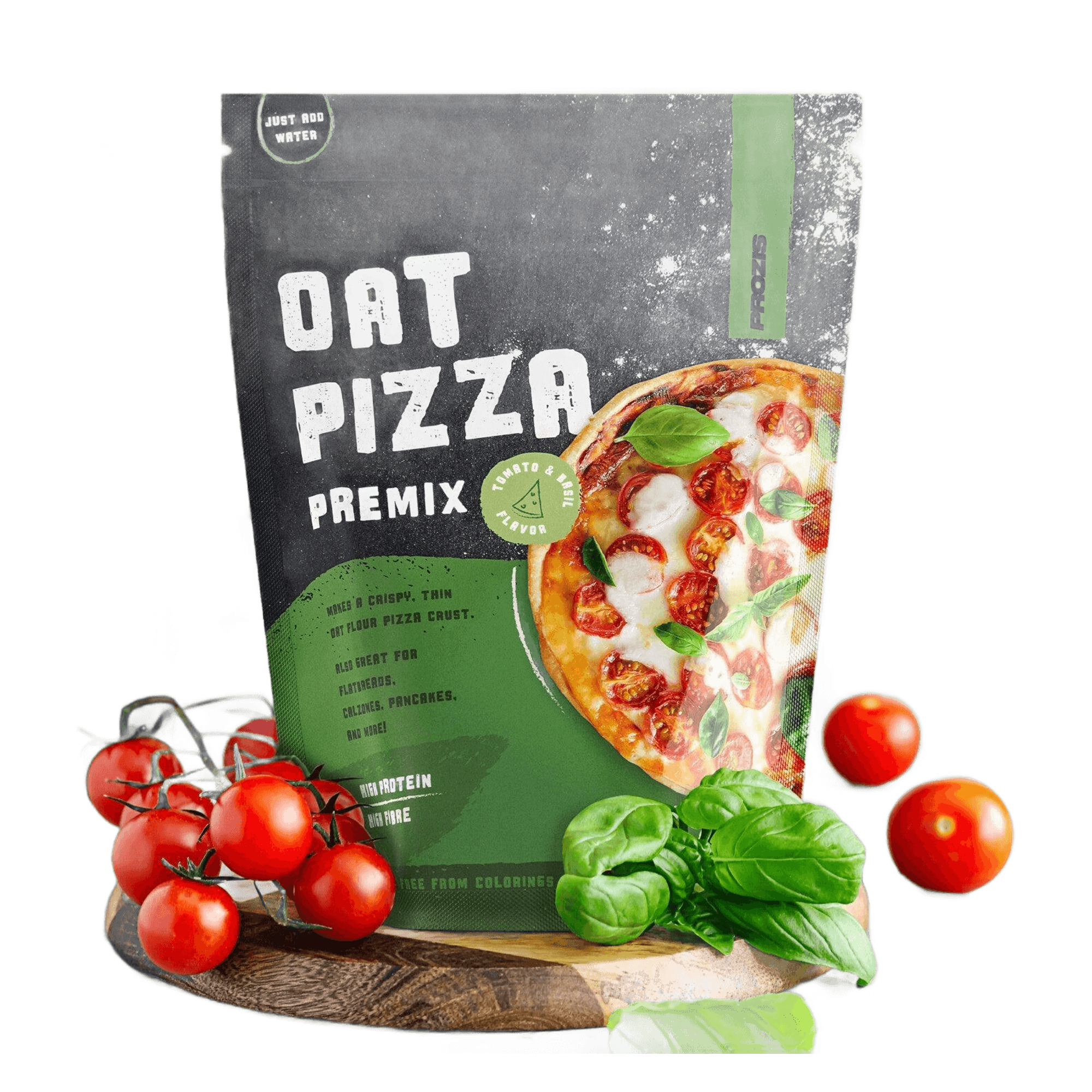 Prozis Pizza de Avena Tomate y Albahaca 400 g