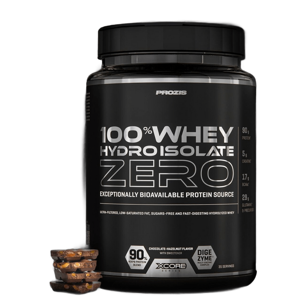 Proteína Prozis Proteína 100 % Whey Hydro Isolate ZERO   Chocolate Avellana 750 g