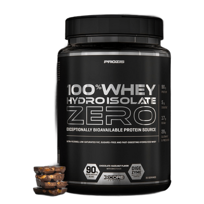 Proteína Prozis Proteína 100 % Whey Hydro Isolate ZERO   Chocolate Avellana 750 g