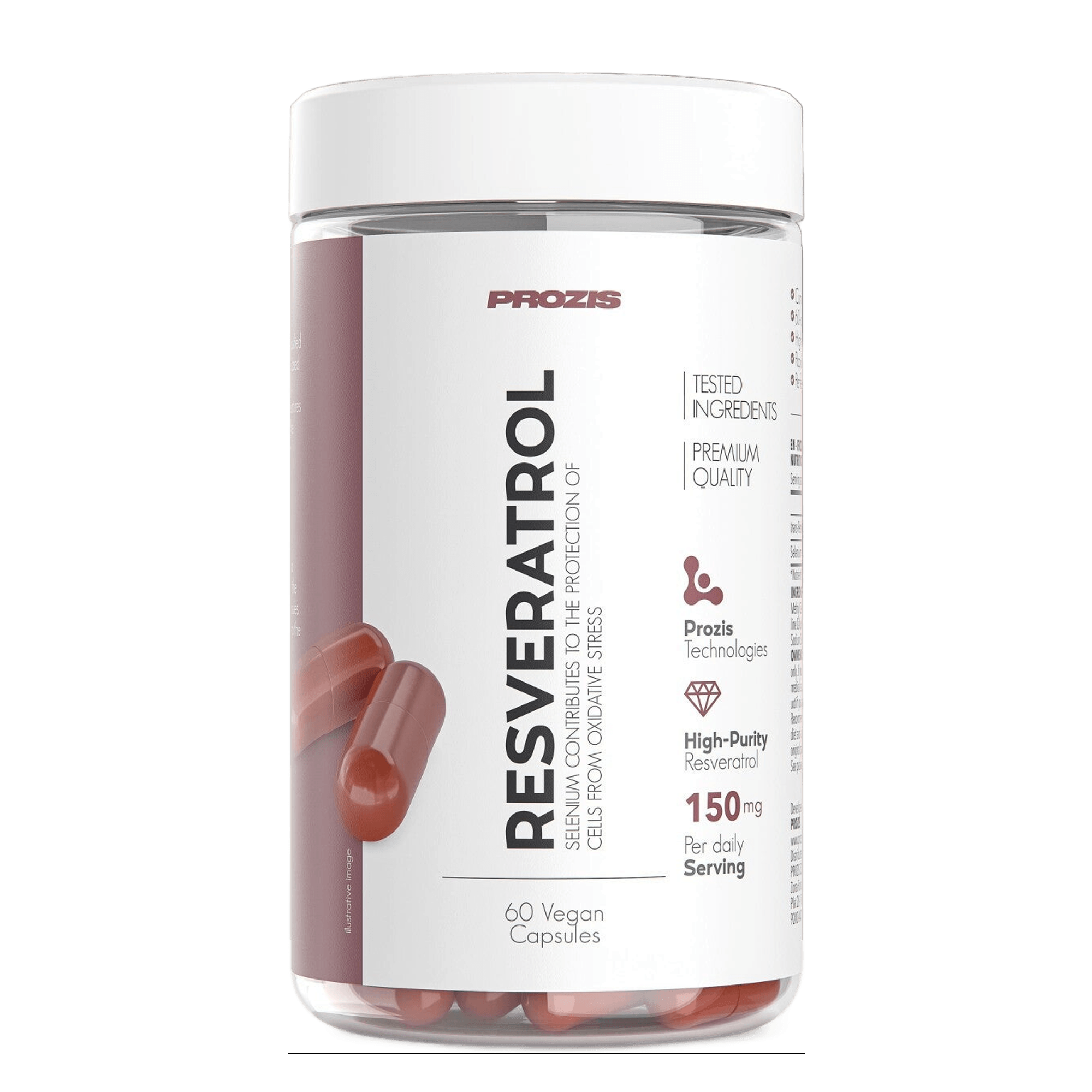 Prozis Resveratrol 150mg 60 caps