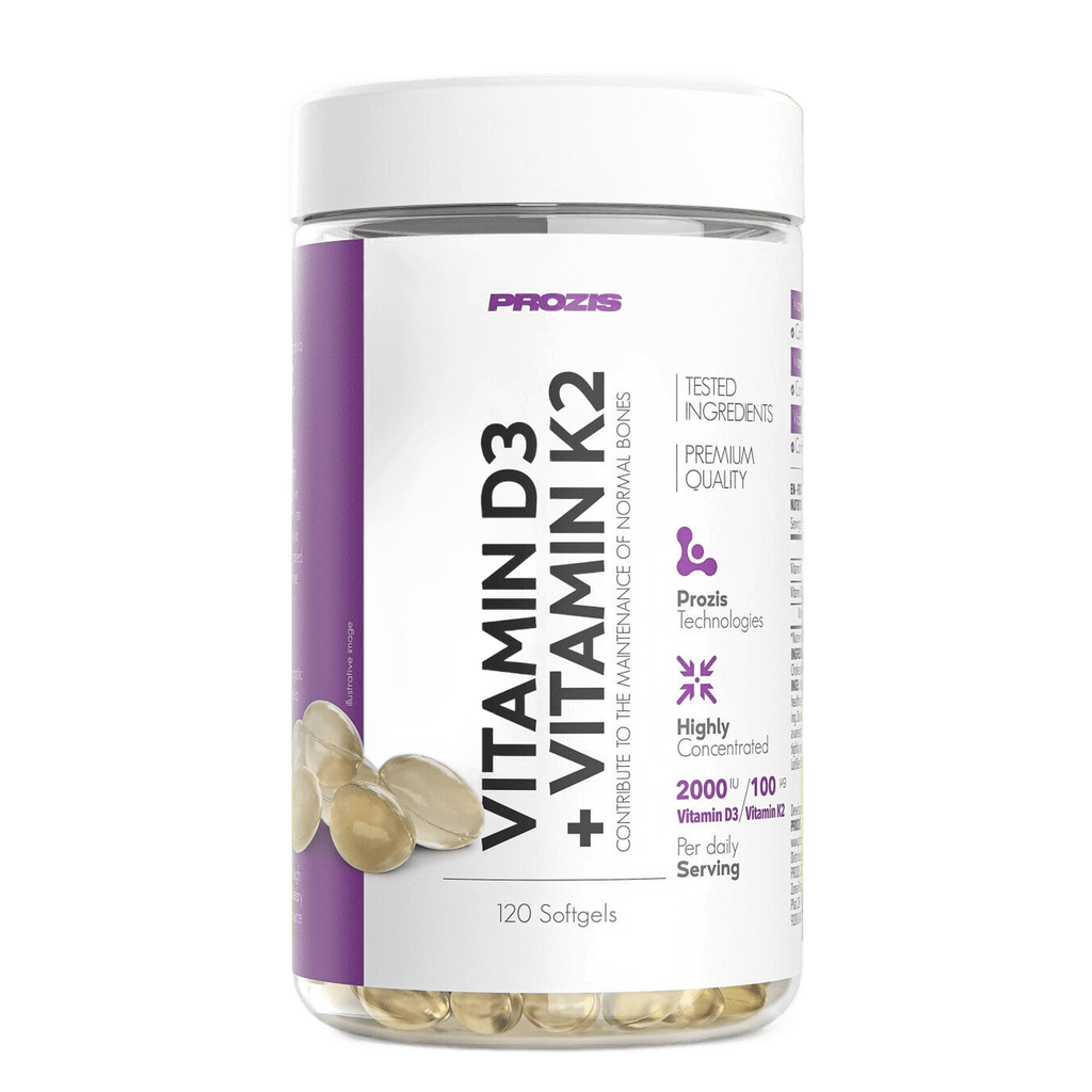 Prozis Vitamina D3+K2 120 cápsulas blandas