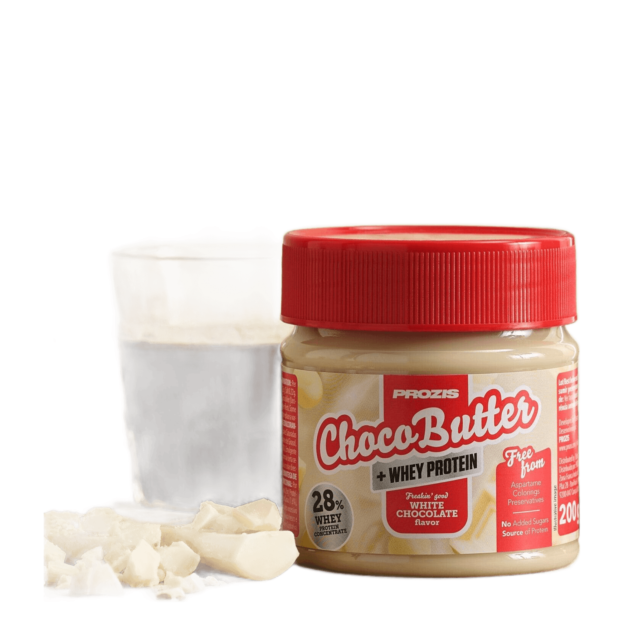 Prozis Whey Choco Butter   Chocolate Blanco 200 g