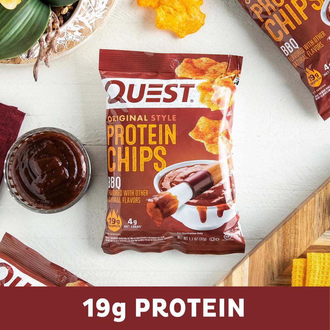 Quest Chips Proteicas   BBQ