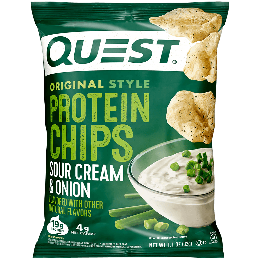 Quest Chips Proteicas   SOUR CREAM & ONION