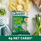 Quest Chips Proteicas   SOUR CREAM & ONION