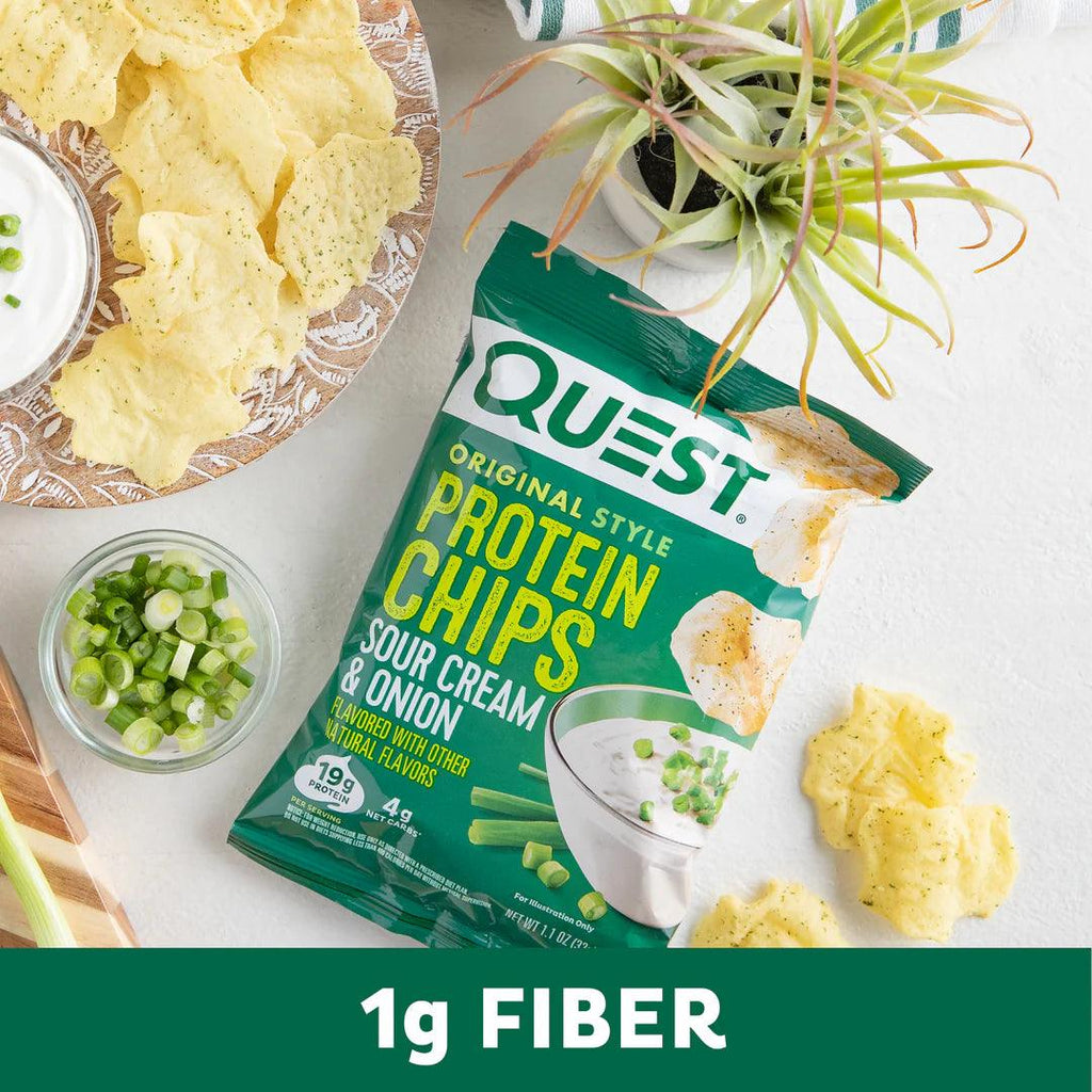 Quest Chips Proteicas   SOUR CREAM & ONION