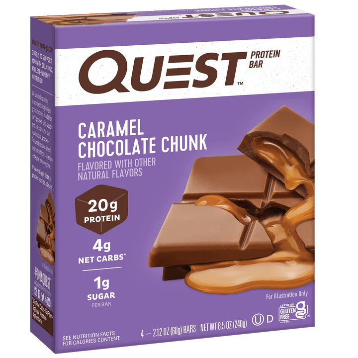 Barrita Quest Caramel Chocolate Chunk 60g