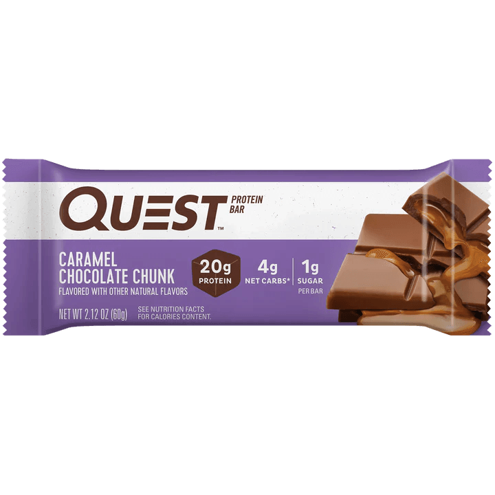 Barrita Quest Caramel Chocolate Chunk 60g