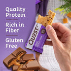 Barrita Quest Caramel Chocolate Chunk 60g