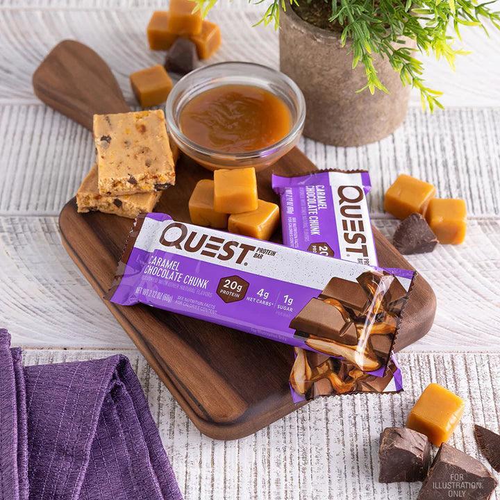 Barrita Quest Caramel Chocolate Chunk 60g