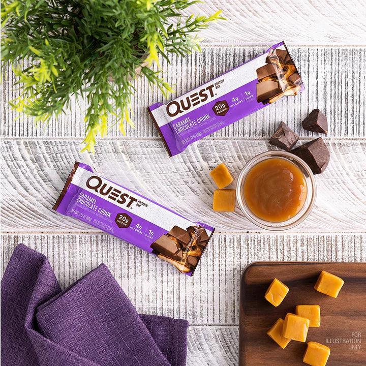Barrita Quest Caramel Chocolate Chunk 60g