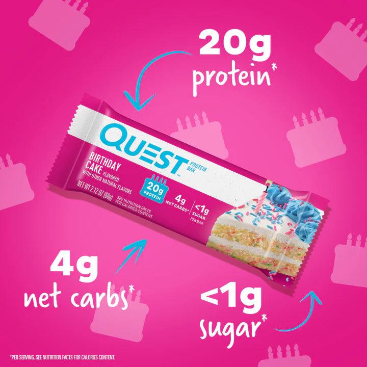 Barrita Quest Birthday Cake 60g