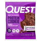 Quest Cookie de Proteína DOUBLE Chocolate Chip Rosa