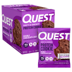 Quest Cookie de Proteína DOUBLE Chocolate Chip Rosa