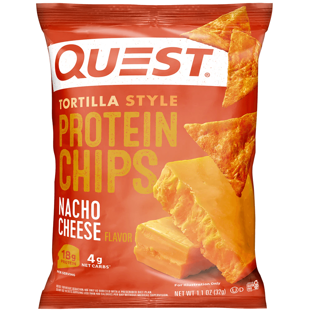 Quest Chips Proteicas   NACHO CHEESE