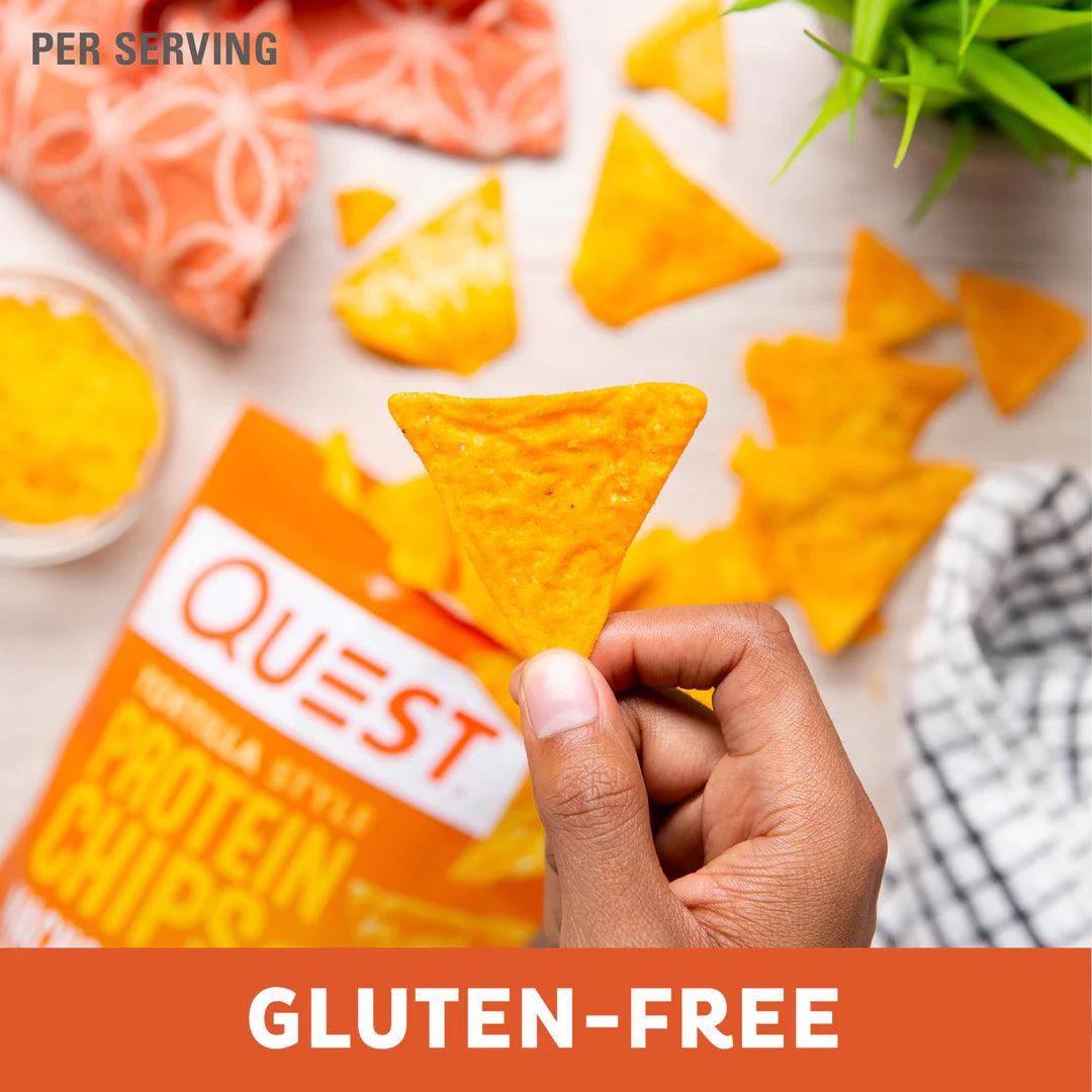 Quest Chips Proteicas   NACHO CHEESE