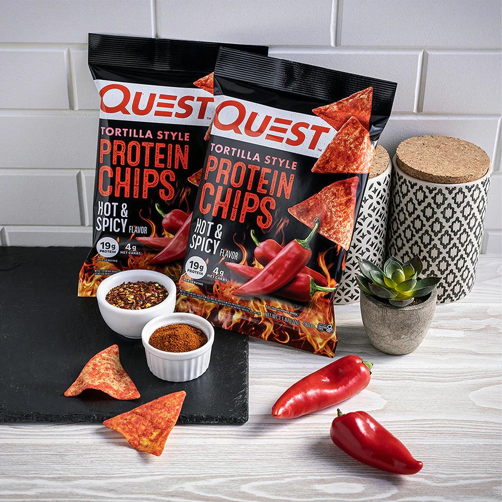 Quest Chips Proteicas   HOT & SPICY