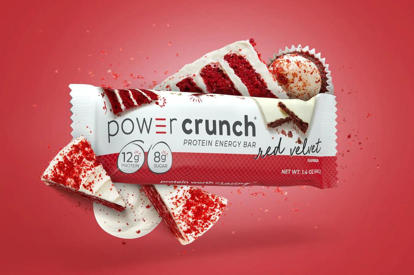 Barrita de Proteina Power Crunch Energy   Red velvet