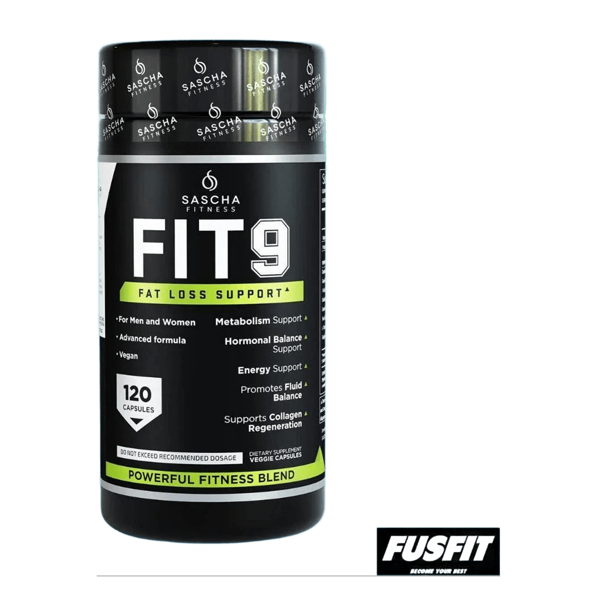 Sascha Fitness FIT 9 120 cápsulas