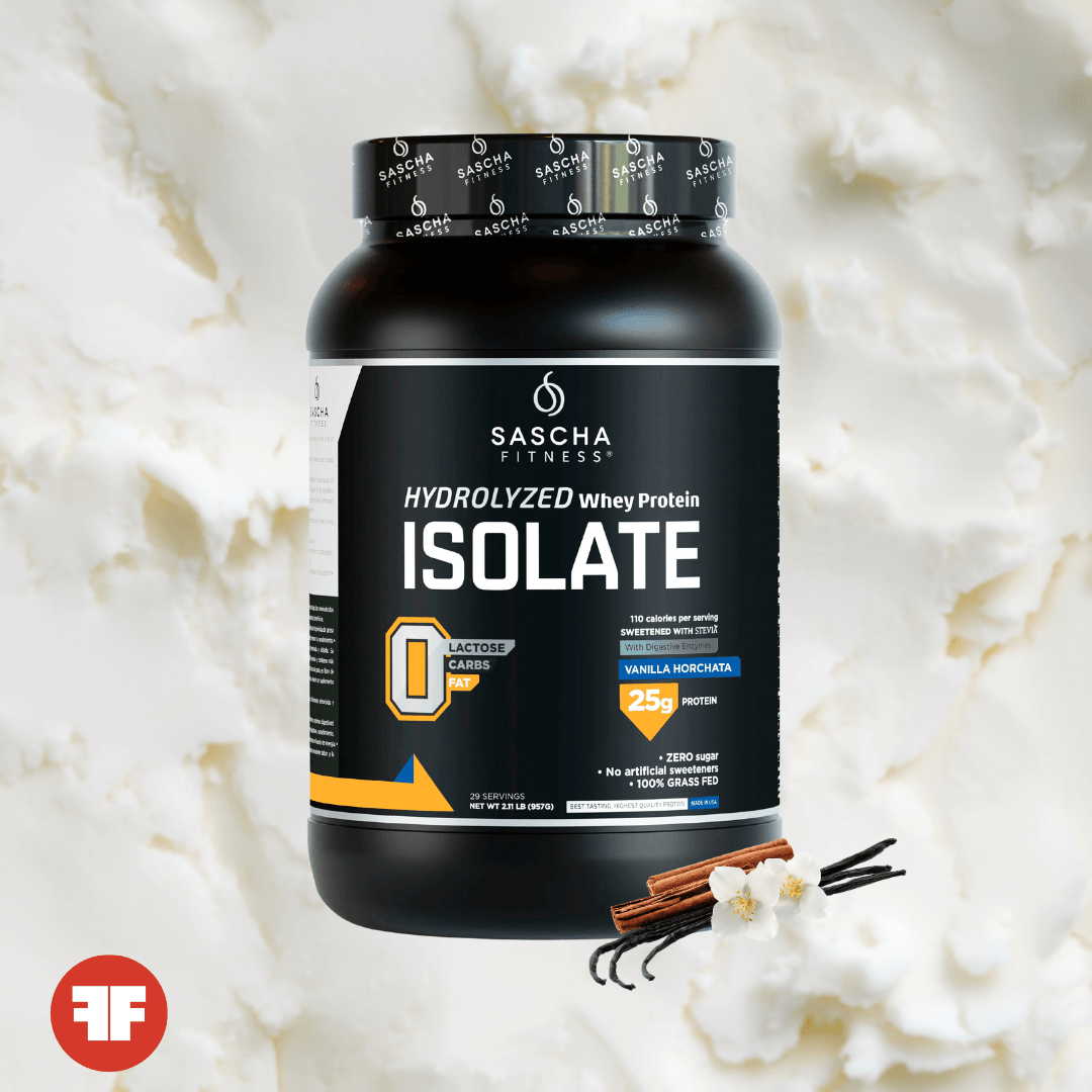 Proteína Sascha Fitness Hydrolyzed Whey Protein Isolate VANILLA HORCHATA 2.11 lb