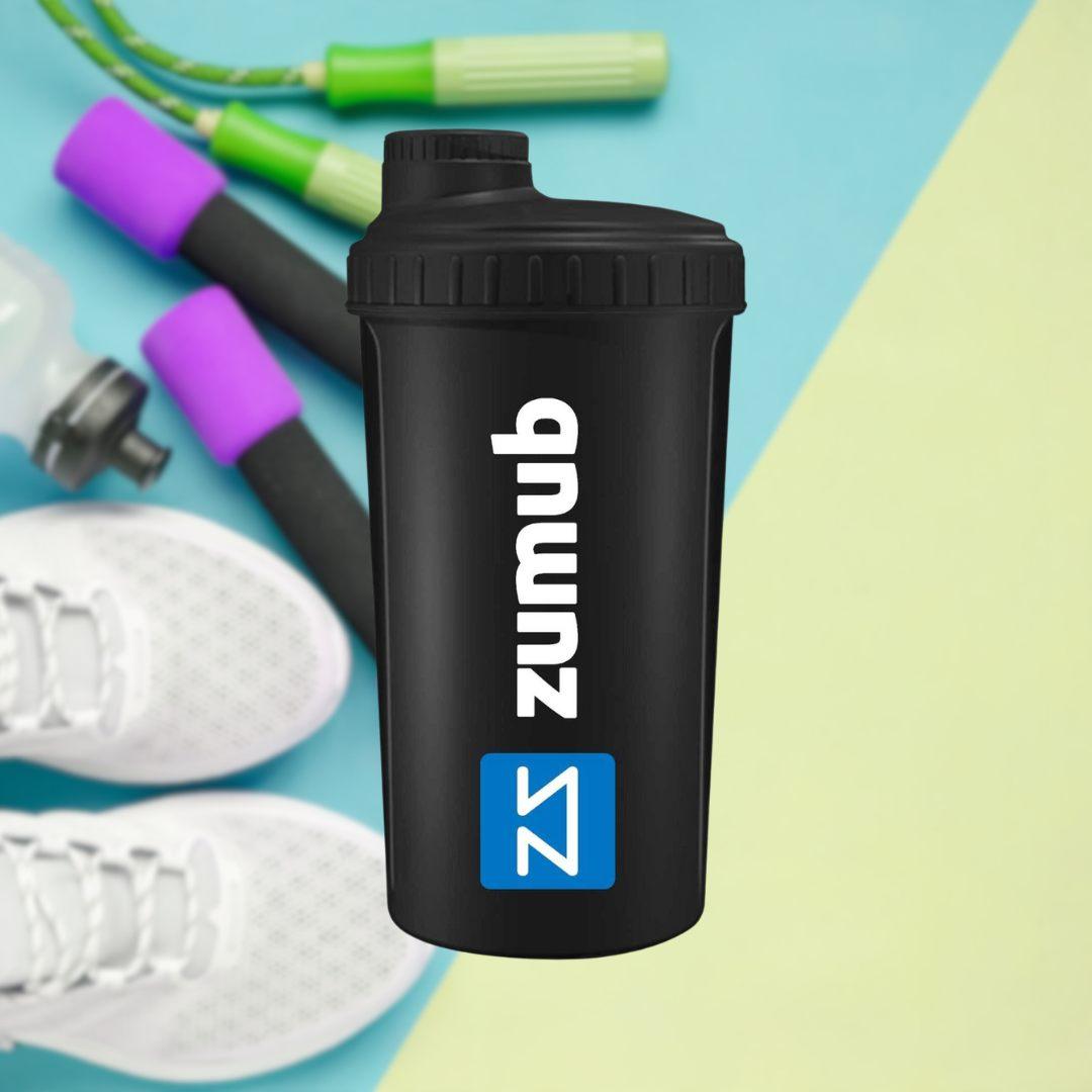 Zumub Shaker Power to Win 700 ml   Negro