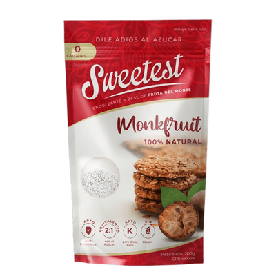SWEETEST Edulcorante MONKFRUIT 200 G
