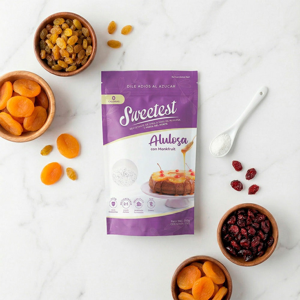 SWEETEST Endulzante ALULOSA con Monkfruit 200 G — ambiente