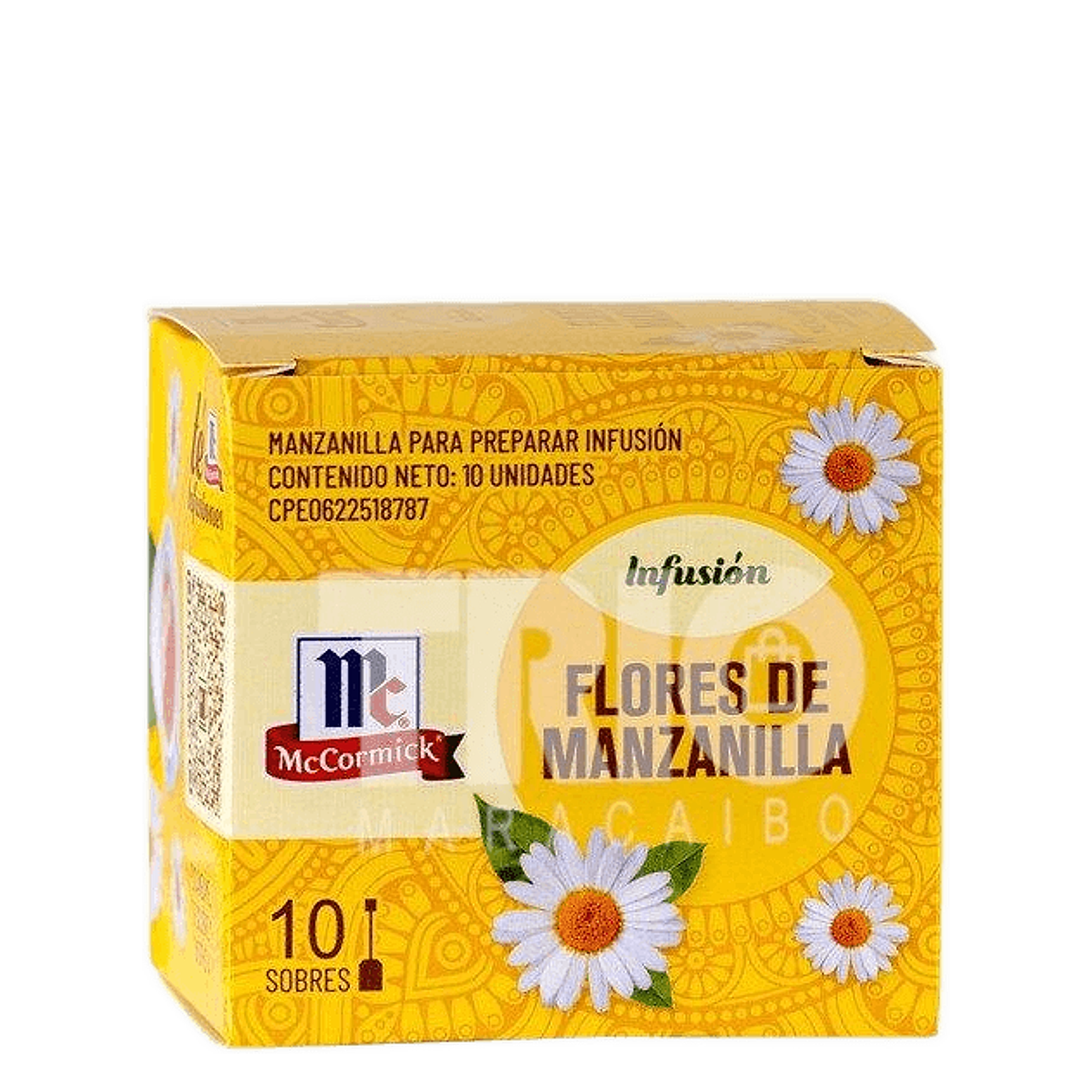 Té de Manzanilla McCormick 10 bolsas