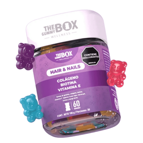 The Gummy Box Beauty Vit - Colageno y biotina en gomitas