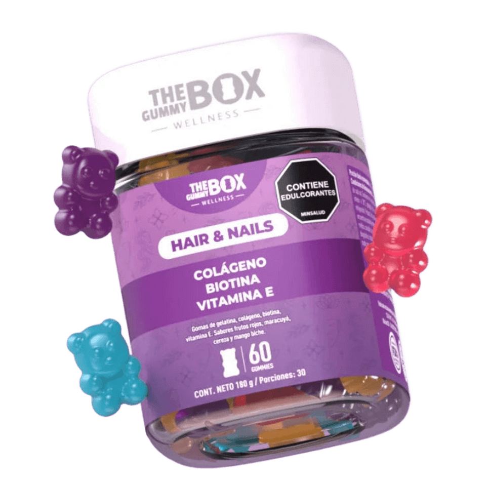The Gummy Box Beauty Vit - Colageno y biotina en gomitas