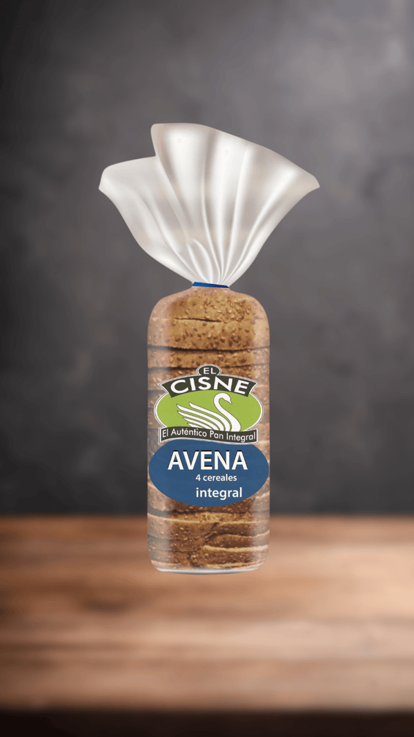 PAN DE AVENA 4 CEREALES INTEGRAL EL CISNE 500 G