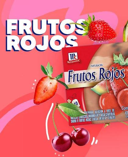 Té Frutos Rojos McCormick 10 bolsas
