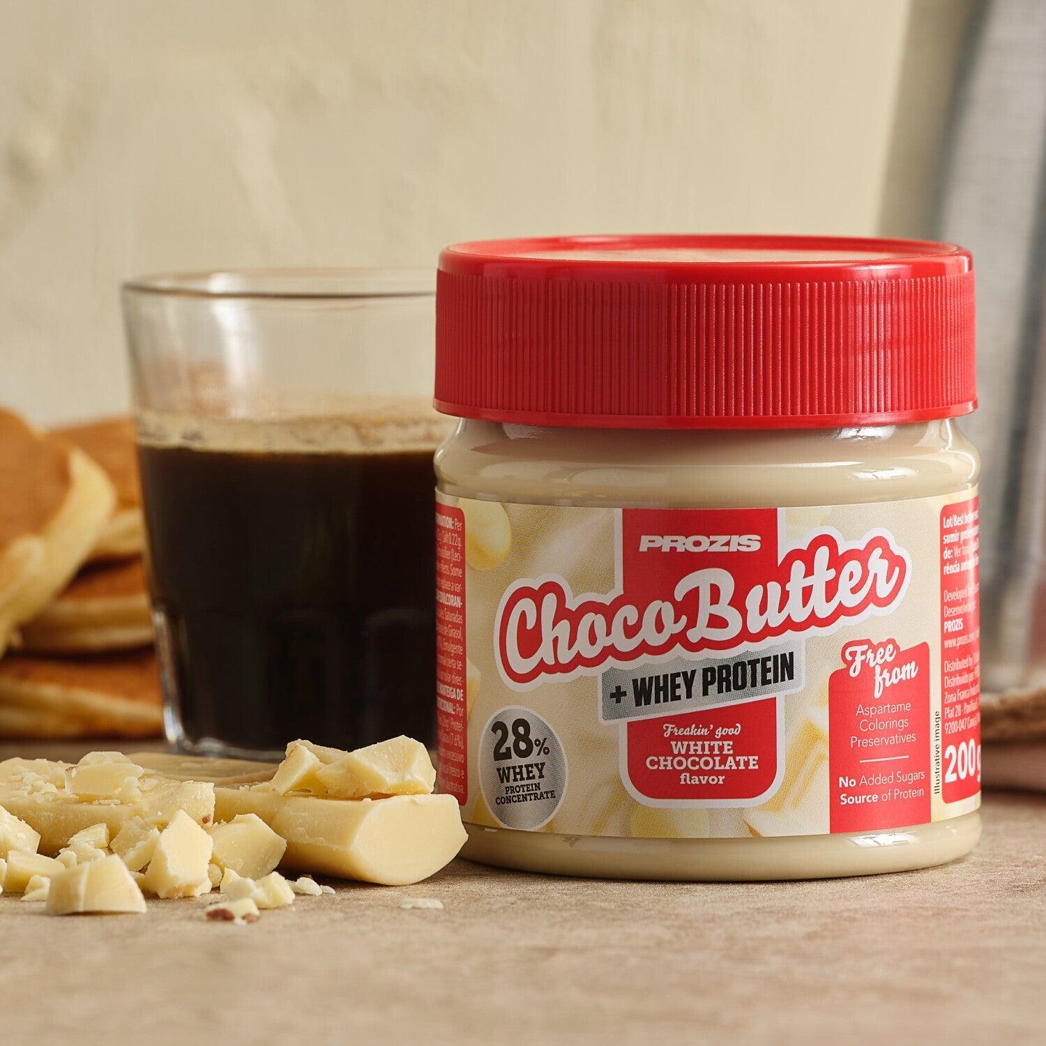 Prozis Whey Choco Butter   Chocolate Blanco 200 g