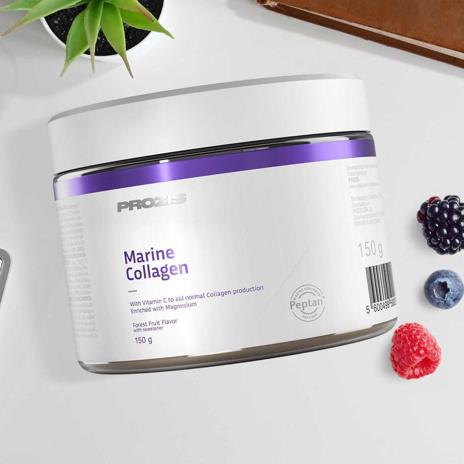 Prozis Peptan® Colágeno Marino   Frutos del Bosque 200 g